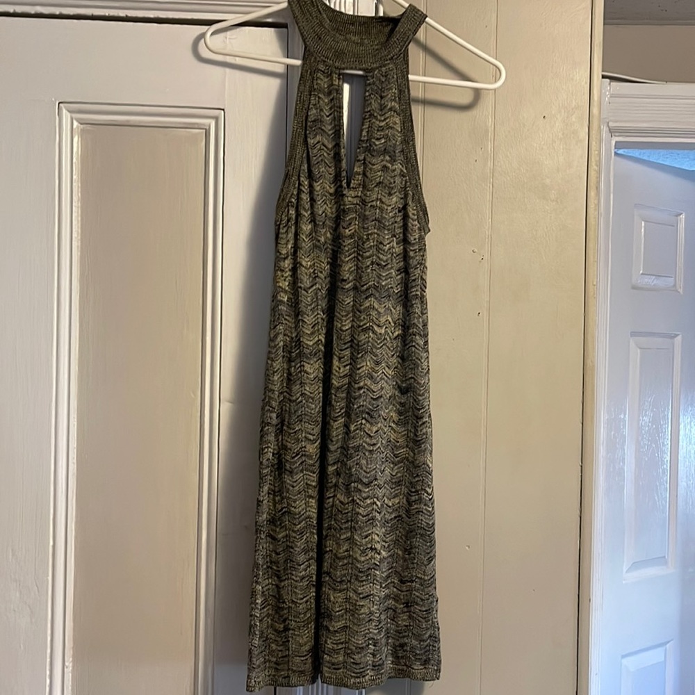 Ecote knit sweater short sleeved dress size M